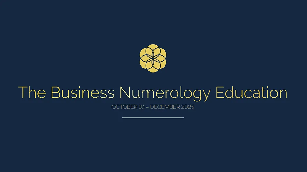 The Business Numerology Education