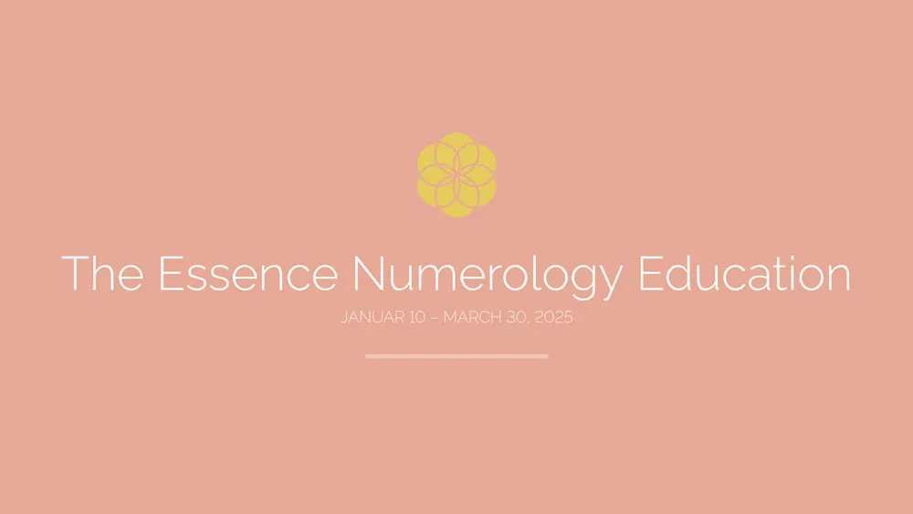 The Essence Numerology Education