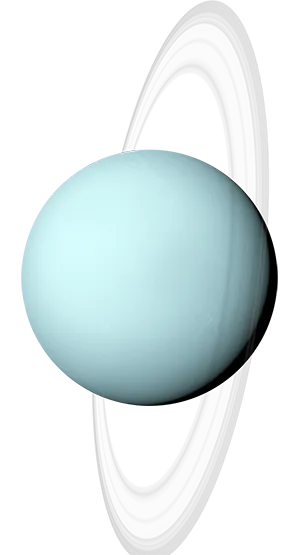 Planet Uranus connected with the numerology of the number 4