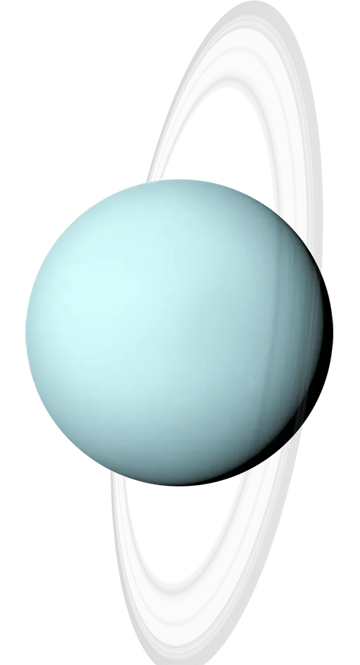 Planet Uranus associated with the numerology of 4
